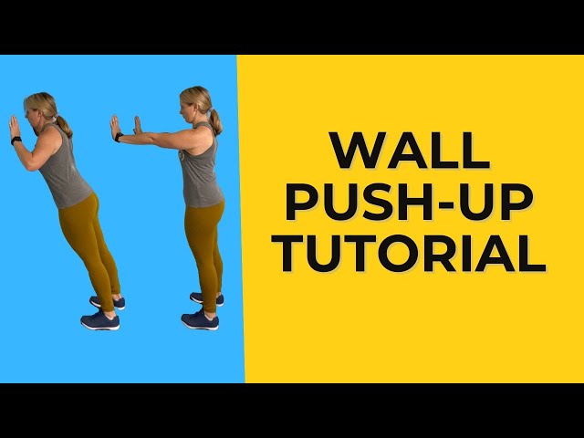 Împingeri de la perete (Wall Push-ups)